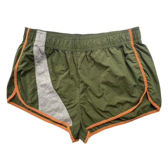 Grays Pants - Out From Under For Urban Outfitters Women's Shorts Size Medium Green Grey Orange